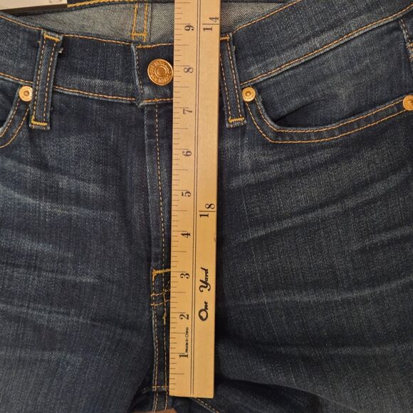 7 For All Mankind Bootcut Jeans Original Fit Low Rise Women Size 26 NWT - Picture 5 of 8